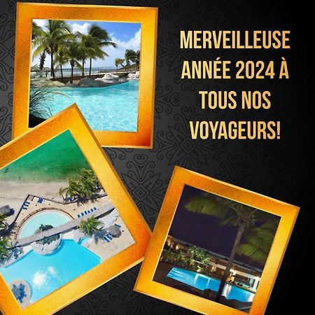 Magnifique Appartement Avec Vue Mer, Acces Direct A La Plage Et Piscine Surveillee サン・フランソワ エクステリア 写真